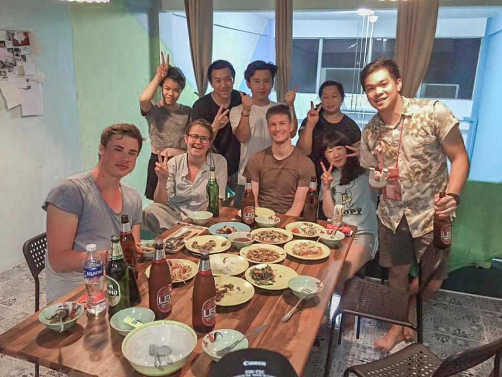 Nacorn Hostel Bangkok Exteriör bild